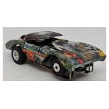 Customized Aurora T-Jet Corvette HO Slot Car