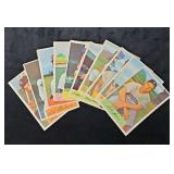 (10) 1954 Bowman Baseball Cards