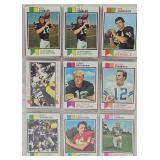 (72) 1973 Topps Football Cards