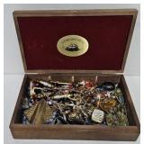 Box Full of Jewelry & Watches