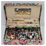 Box Full of Jewelry & Watches