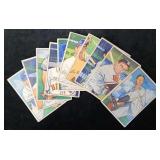 (10) 1952 Bowman Baseball Cards