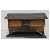 Train - Pre-War German Tin Plate Freight Depot