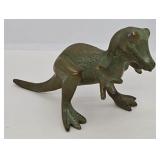 1952 SRG 5 1/4"L Cast Bronze T-Rex Sculpture