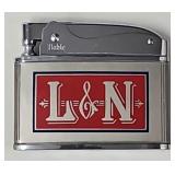 L & N Railroad Advertising Cigarette Lighter