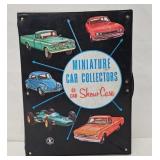 1966 Mattel Miniature Car Collections Show Case