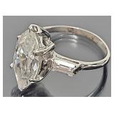 Sterling Silver Engagement Style Ring