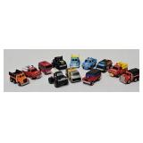 (12) c1980's Asst Micro Machine Trucks & Vans
