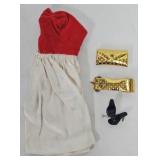 1961-64 Barbie  #977 Silken Flame Outfit