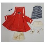 1959-62 Barbie Doll #963 Resort Set Outfit