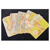 (5) 1949 M.P and Co. R302 Baseball Cards