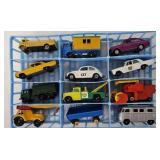 (12)Vintage Matchbox 1:64 Die Cast incl Grey Wheel