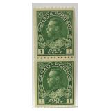Stamp - Canada #131 MNH Coil Pair Perf 12 Horiz