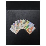 (12) 1951 Bowman Baseball Cards