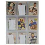 Partial Set (113/144) 1951 Bowman Football Cards