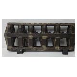 Antique 6 Cavity Bride & Groom Chocolate Mold