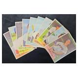 (10) 1954 Bowman Baseball Cards