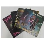 (4) Heavy Metal, Classic & Hard Rock LP Records