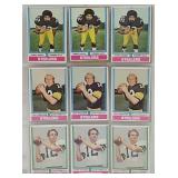 (108) 1974 Topps Football Cards