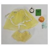 1959-62 Barbie #973 Yellow Sweet Dreams Outfit.