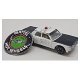 1969 Hotwheels Redline Custom Police Cruiser