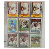 (36) 1972-78T O.J. Simpson Football Cards