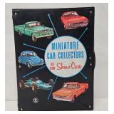 1966 Mattel Miniature Car Collections Show Case