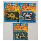 (3) 1983 Grenader Fantasy Lords Adventure Figures