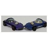 Hot Wheels Redline Purple & Blue Silhouettes