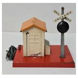 Train-  Pre-War Lionel #76 Warning Bell & Shack