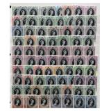(63) MNH Pairs 1953 Queen Elizabeth II Stamps
