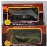 (2) 1985 Yorkshire 1:25 Die Cast Model Replicas