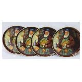 (4) New/Old Inventory Neuweiler Light Beer Trays