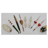 (10) Asst Antique Fishing Bobbers