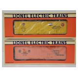 Train - (2) Lionel O-Gauge Reefers (MIB)