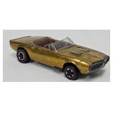 1968 Hot Wheels Redline Gold Custom Firebird