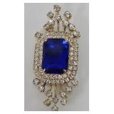1960ï¿½s Rhinestone Brooch