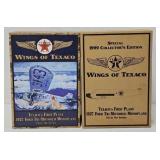 (2) Wings of Texaco Die Cast Airplane Models (MIB)