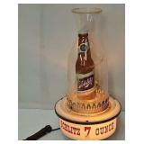 1959 Schlitz 7 Ounce Beer Lighted Wall Sconce Sign