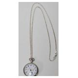 1928 Elgin Sterling Silver 15 Jewel Watch