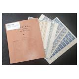 Mint Sheet File 1958-61 US 4 & 8 Cent MNH Stamps