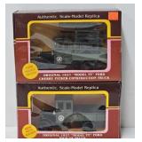 1986 & 87 Yorkshire 1:25 Die Cast Model Replicas