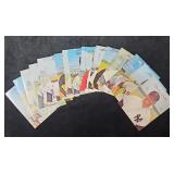 Set (16) 1983 MacTec Starliner Baseball Stickers