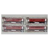 (4) Proto 1000 Series NYC R17 Subway Cars