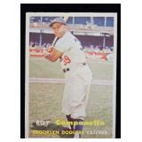 1957T #210 Roy Campanella Baseball Card