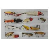 (14) Antique Fishing Lures