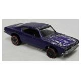 1968 Hot Wheels Redline Purple Custom Barracuda