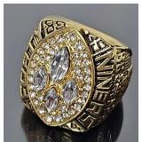 1989 49'ers Super Bowl XXIV Replica Ring
