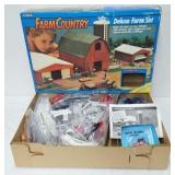 1991 ERTL Farm Country Deluxe Farm Set (MIB)