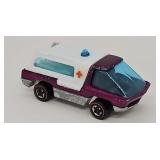 Hot Wheels Redline Magenta Heavyweight Ambulance